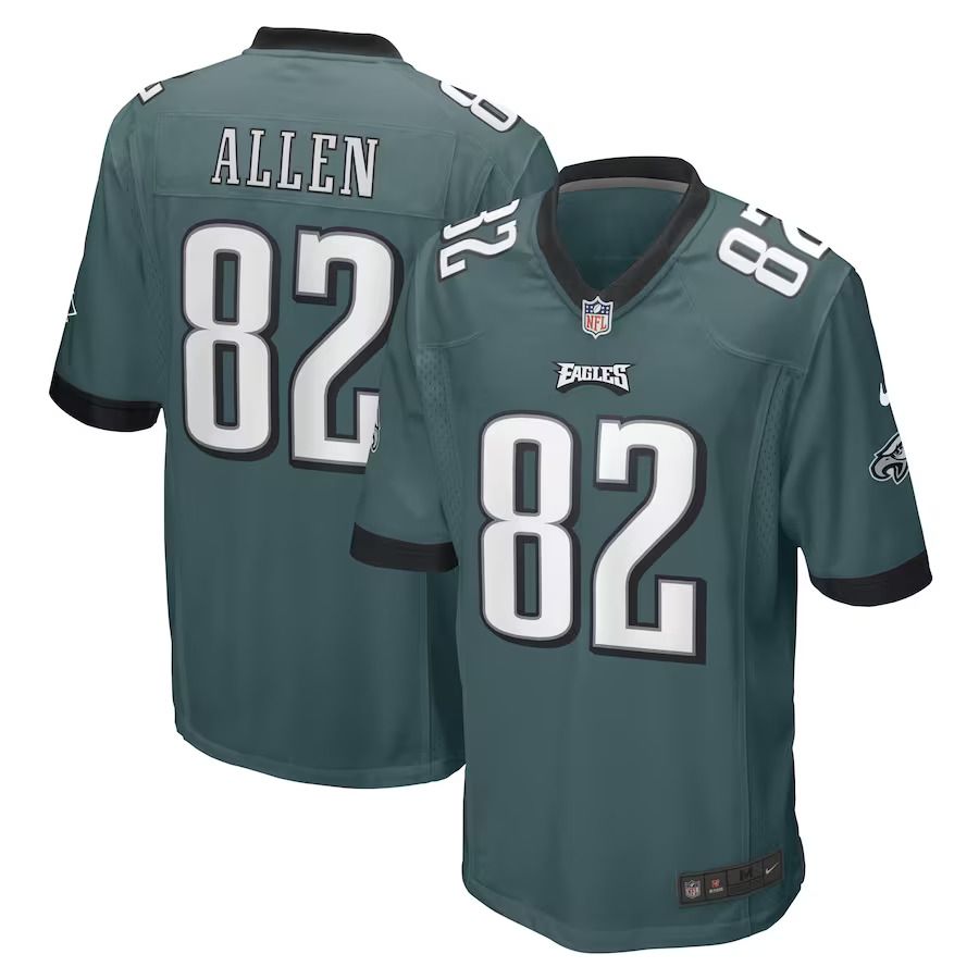 Men Philadelphia Eagles #82 Devon Allen Nike Midnight Green Game Player NFL Jersey->philadelphia eagles->NFL Jersey